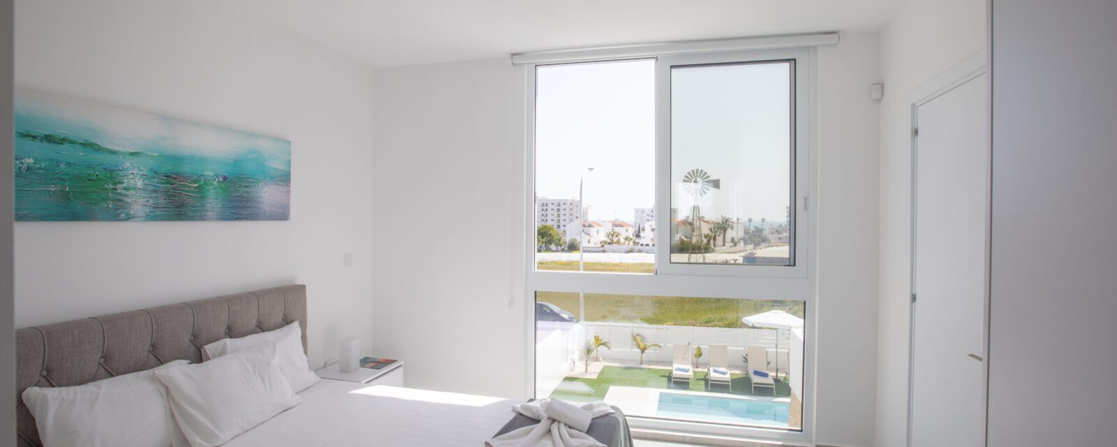 Bright double bedroom